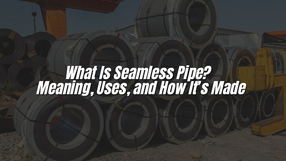 What Is Seamless Pipe? Meaning, Uses, and How It’s Made